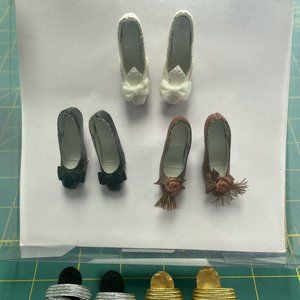 Doll Shoes - Set of 5 Pair